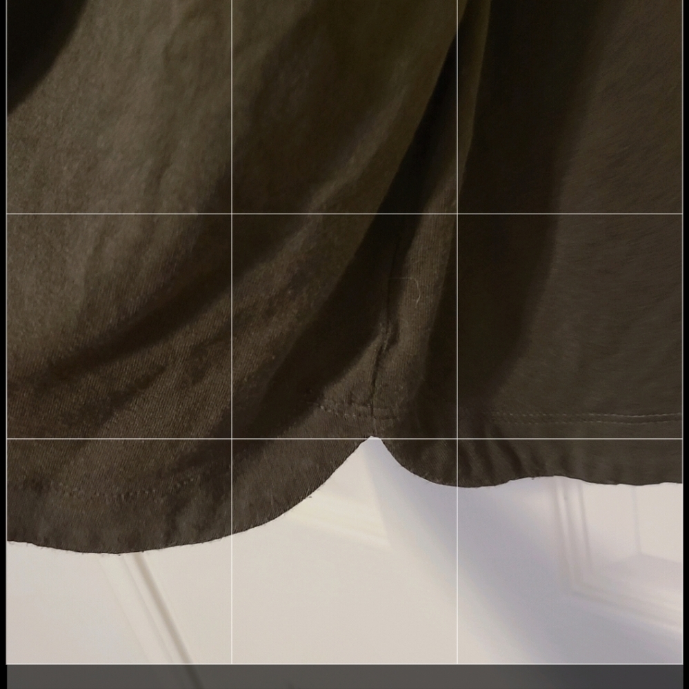 J. Jill Wearever Collection 3/4 Sleeve Shirt with Small Slits on Bottom - Picture 3 of 5